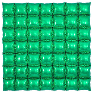 Oaktree 36 inch WAFFLE PANEL - GREEN Foil Balloon 609297-O-P