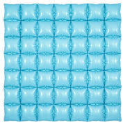 Oaktree 36 inch WAFFLE PANEL - MATTE BLUE Foil Balloon 609495-O-P