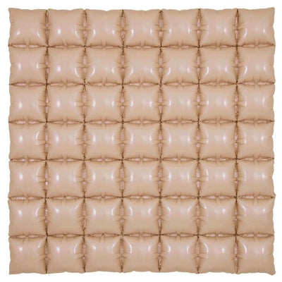 Oaktree 36 inch WAFFLE PANEL - MATTE BLUSH Foil Balloon 609518-O-P