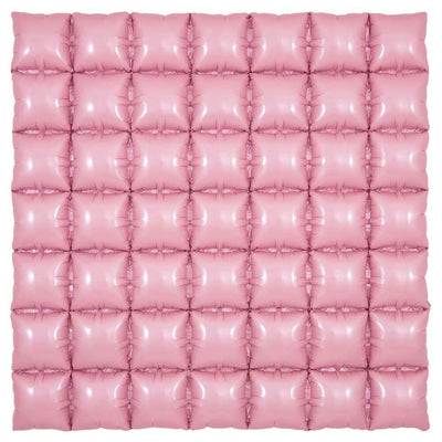 Oaktree 36 inch WAFFLE PANEL - MATTE PINK Foil Balloon 609488-O-P