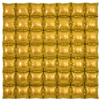 Oaktree 36 inch WAFFLE PANEL - GOLD Foil Balloon 609358-O-P