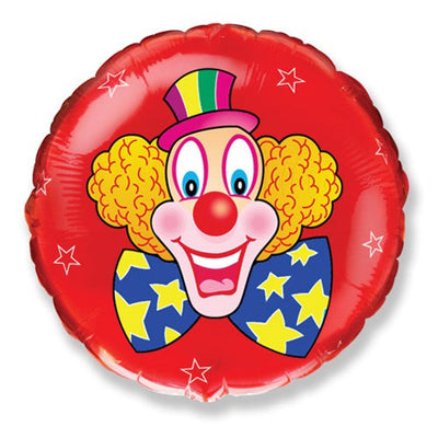 Party Brands 18 inch CLOWN Foil Balloon LAB173-FM