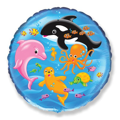 Party Brands 18 inch SEA WORLD Foil Balloon LAB174-FM