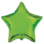 Party Brands 18 inch STAR - LIME GREEN Foil Balloon 304084-PB-U