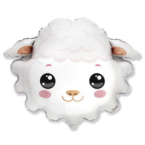 Party Brands 23 inch SHEEP HEAD Foil Balloon 311525-FM-U