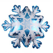 Party Brands 29 inch SNOWFLAKE SHAPE - BLUE Foil Balloon 10134-PB-U