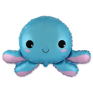 Party Brands 31 inch HAPPY OCTOPUS Foil Balloon 311822-FM-U