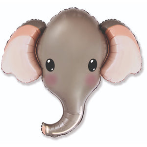 Party Brands 32 inch ELEPHANT - GREY Foil Balloon 311471G-FM-U