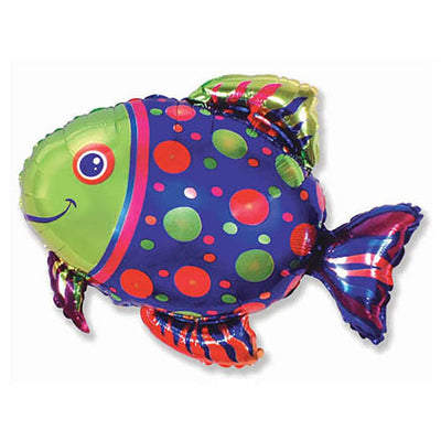 Party Brands 34 inch SPOT FISH Foil Balloon LAB244-FM