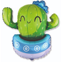 Party Brands 36 inch CACTUS - BLUE Foil Balloon 306897-FM-U