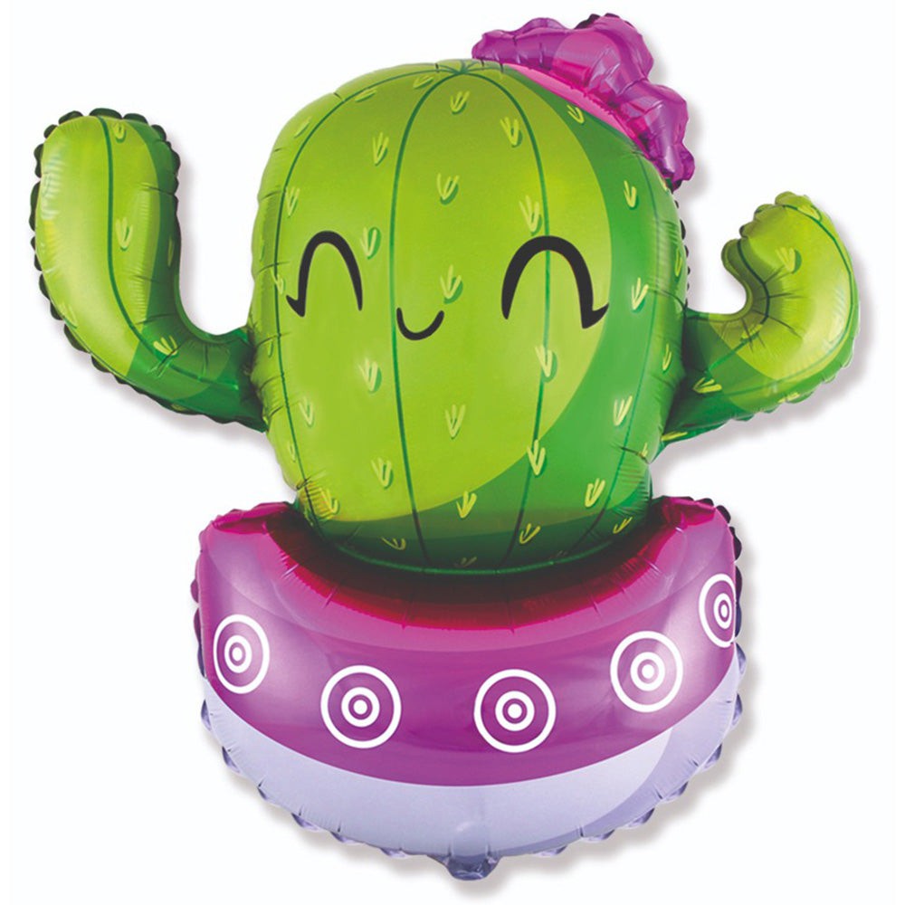 Party Brands 36 inch CACTUS - FUCHSIA Foil Balloon 306903-FM-U