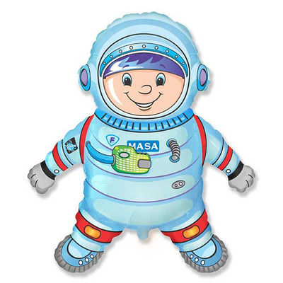 Party Brands 40 inch ASTRONAUT SPACE BOY - BLUE Foil Balloon LAB689-FM