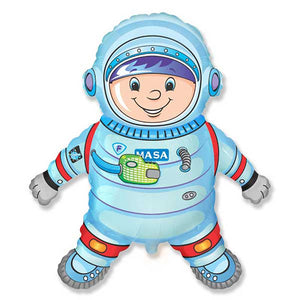 Party Brands 40 inch ASTRONAUT SPACE BOY - BLUE Foil Balloon LAB689-FM