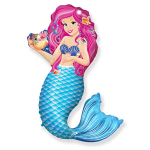 Party Brands 43 inch ZOE MERMAID Foil Balloon LAB873-FM-U