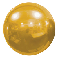 LA Balloons 7 inch MIRROR BALLOON - GOLD Foil Balloon R2514