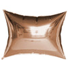 Party Brands RECTANGULAR PILLOW PANEL - ROSE GOLD Foil Balloon