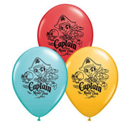 Qualatex 11 inch CAPT. JAKE NEVER LAND PIRATES Latex Balloons 45252-Q