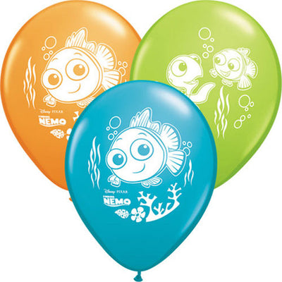 Qualatex 11 inch DISNEY PIXAR FINDING NEMO Latex Balloons 90433-Q