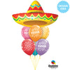 Qualatex 11 inch FIESTA SWIRLS Latex Balloons