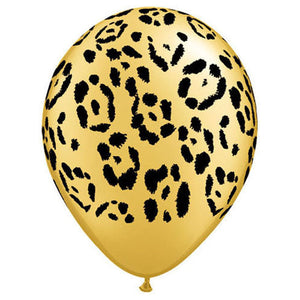 Qualatex 11 inch LEOPARD SPOTS Latex Balloons 55478-Q