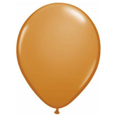 Qualatex 11 inch QUALATEX MOCHA BROWN Latex Balloons 99379-Q