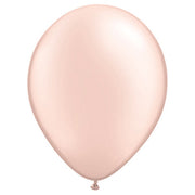 Qualatex 11 inch QUALATEX PEARL PEACH Latex Balloons 43782-Q