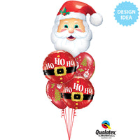 Qualatex 11 inch SANTA & CHRISTMAS TREE Latex Balloons