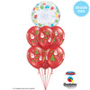 Qualatex 11 inch SANTA & CHRISTMAS TREE Latex Balloons