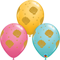 Qualatex 11 inch SEA SHELLS Latex Balloons