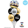 Qualatex 11 inch SIMPLY CONGRATS GRAD - ASSORTED Latex Balloons