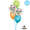 Qualatex 11 inch THANK YOU DOTS UPON DOTS Latex Balloons 49687-Q