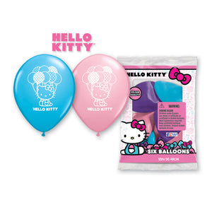 Qualatex 12 inch HELLO KITTY (6 PK) Latex Balloons 40946-PP