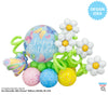 Qualatex 14 inch MINI RETRO DAISY (AIR FILL ONLY) Foil Balloon 27309-Q-P