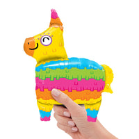 Qualatex 14 inch RAINBOW PINATA MINI SHAPE (AIR-FILL ONLY) Foil Balloon 10150-Q-U