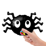 Qualatex 14 inch SPIDER EYES MINI SHAPE (AIR-FILL ONLY) Foil Balloon 19707-Q-U