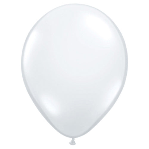 Qualatex 16 inch QUALATEX DIAMOND CLEAR Latex Balloons 43861-Q