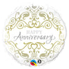 Qualatex 18 inch ANNIVERSARY CLASSIC Foil Balloon