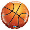 Qualatex 18 inch BASKETBALL Foil Balloon 21643-Q-U