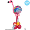 Qualatex 18 inch BIRTHDAY TROPICAL FLAMINGO Foil Balloon 10202-Q-U