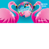 Qualatex 18 inch BIRTHDAY TROPICAL FLAMINGO Foil Balloon 10202-Q-U