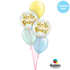 Qualatex 18 inch HELLO BABY! Foil Balloon 88005-Q-U