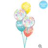 Qualatex 18 inch MOTHER'S DAY PASTEL BUTTERFLY Foil Balloon 17514-Q-U