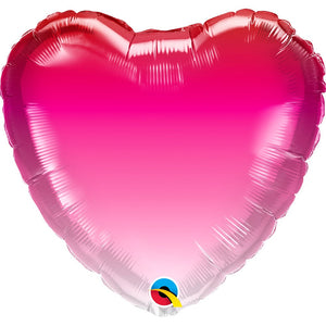 Qualatex 18 inch PINK OMBRE Foil Balloon 16759-Q-U