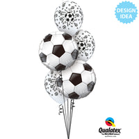 Qualatex 18 inch SOCCER BALL Foil Balloon