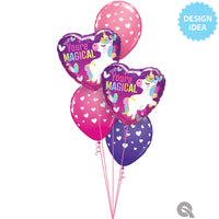 Qualatex 18 inch YOU'RE MAGICAL UNICORN Foil Balloon 16755-Q-U