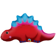 Qualatex 21 inch CUTE & COLORFUL STEGOSAURUS Foil Balloon 27276-Q-P