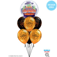 Qualatex 22 inch BUBBLE - HALLOWEEN WITCH'S BREW Bubble Balloon 14827-Q