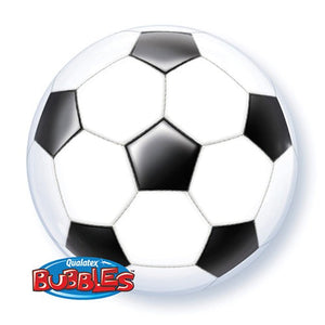 Qualatex 22 inch BUBBLE - SOCCER BALL Bubble Balloon 19064-Q