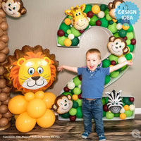 Qualatex 29 inch LOVABLE LION Foil Balloon 16154-Q-P