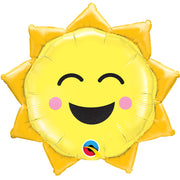 Qualatex 35 inch SUNNY SMILE Foil Balloon 26741-Q-P